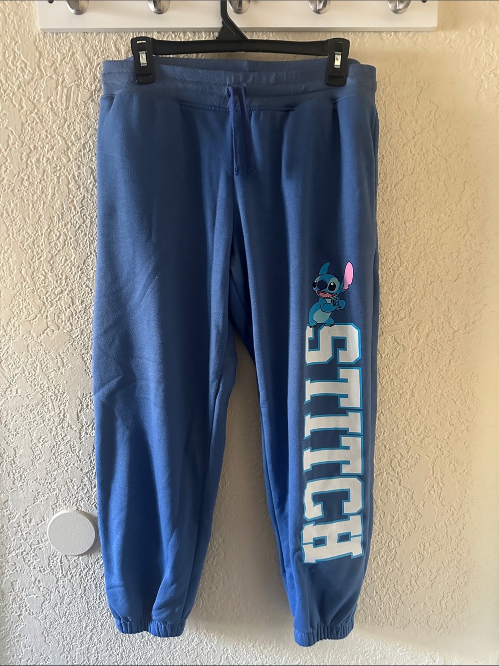 Disney Blue Stitch Graphic Jogger Pants